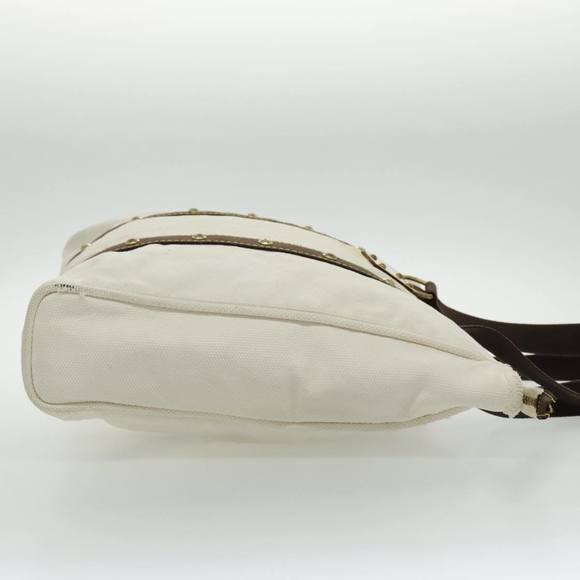 LOUIS VUITTON Antigua Cabas GM Tote Bag White Dark Brown M40033 LV Auth bs19171 - Picture 4 of 16